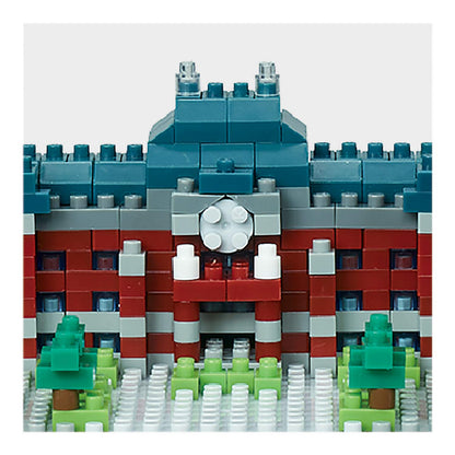 KAWADA Nbh_189 Nanoblock Tokyo Station Marunouchi Station Building- Japan Figure Store - #1 Bring To You The Best Japanese Goods