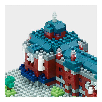 KAWADA Nbh_189 Nanoblock Tokyo Station Marunouchi Station Building- Japan Figure Store - #1 Bring To You The Best Japanese Goods