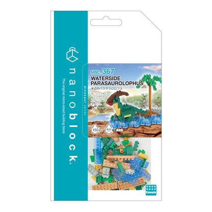 KAWADA Nanoblock Waterside Parasaurolophus- Japan Figure Store - #1 Bring To You The Best Japanese Goods
