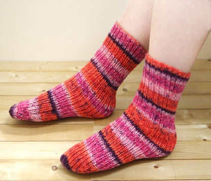 Naska Knitting Kit 1 Ball Straight Socks Col. 311 Japan Yk-3- Japan Figure Store - #1 Bring To You The Best Japanese Goods