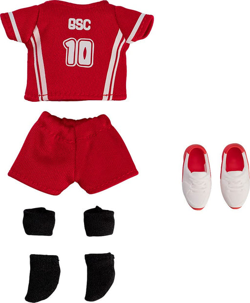 Good Smile Company Nendoroid Doll Volleyball Uniform Set [Red] Japan- Japan Figure Store - #1 Bring To You The Best Japanese Goods