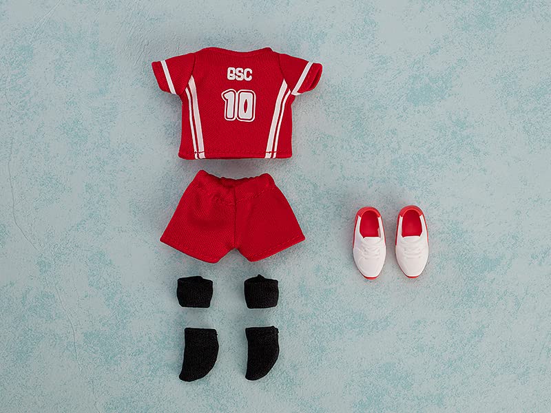 Good Smile Company Nendoroid Doll Volleyball Uniform Set [Red] Japan- Japan Figure Store - #1 Bring To You The Best Japanese Goods