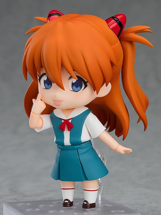 Good Smile Company's Nendoroid Shikinami Asuka Langley Movable Figure Non-Scale Resale- Japan Figure Store - #1 Bring To You The Best Japanese Goods