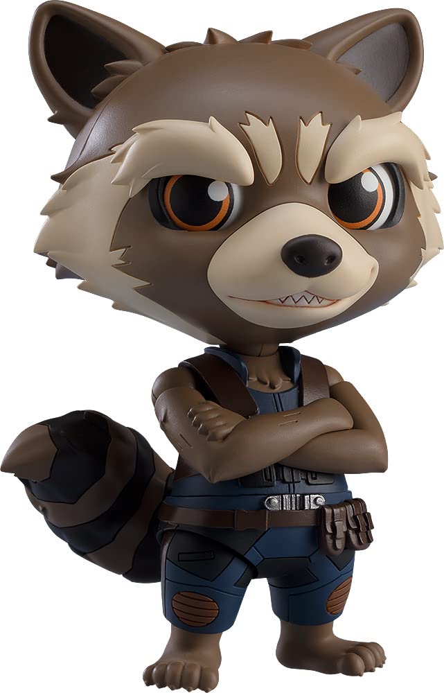 GOOD SMILE COMPANY Nendoroid Rocket Raccoon Guardians Of The Galaxy Vol. 2- Japan Figure Store - #1 Bring To You The Best Japanese Goods