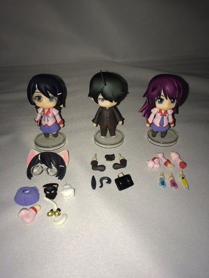Good Smile Company Nendoroid Petit Set No. 1 Bakemonogatari: Painted Movable Figure- Japan Figure Store - #1 Bring To You The Best Japanese Goods