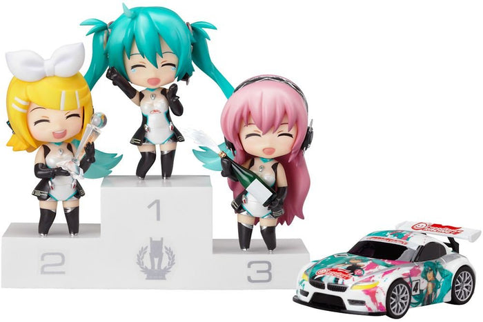 Good Smile Company Racing Miku Nendoroid Petite Set 2011 Version Painted Movable Figure- Japan Figure Store - #1 Bring To You The Best Japanese Goods