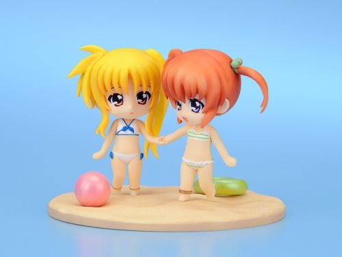 Nendoroid Petite Nanoha & Fate Summer Memories Set Figure Good Smile Company- Japan Figure Store - #1 Bring To You The Best Japanese Goods