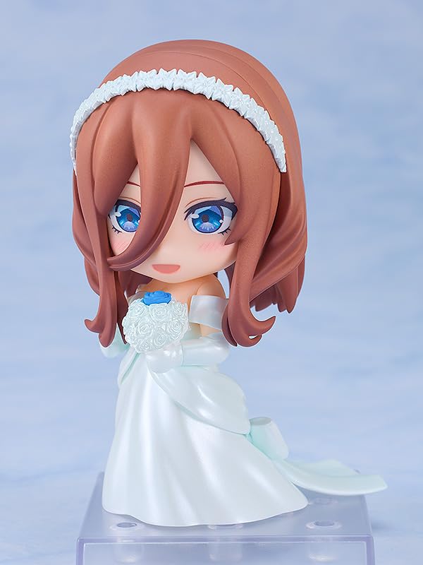 Good Smile Company Nendoroid Miku Nakano Wedding Dress Figure: Quintessential Quintuplets Non-Scale Plastic- Japan Figure Store - #1 Bring To You The Best Japanese Goods