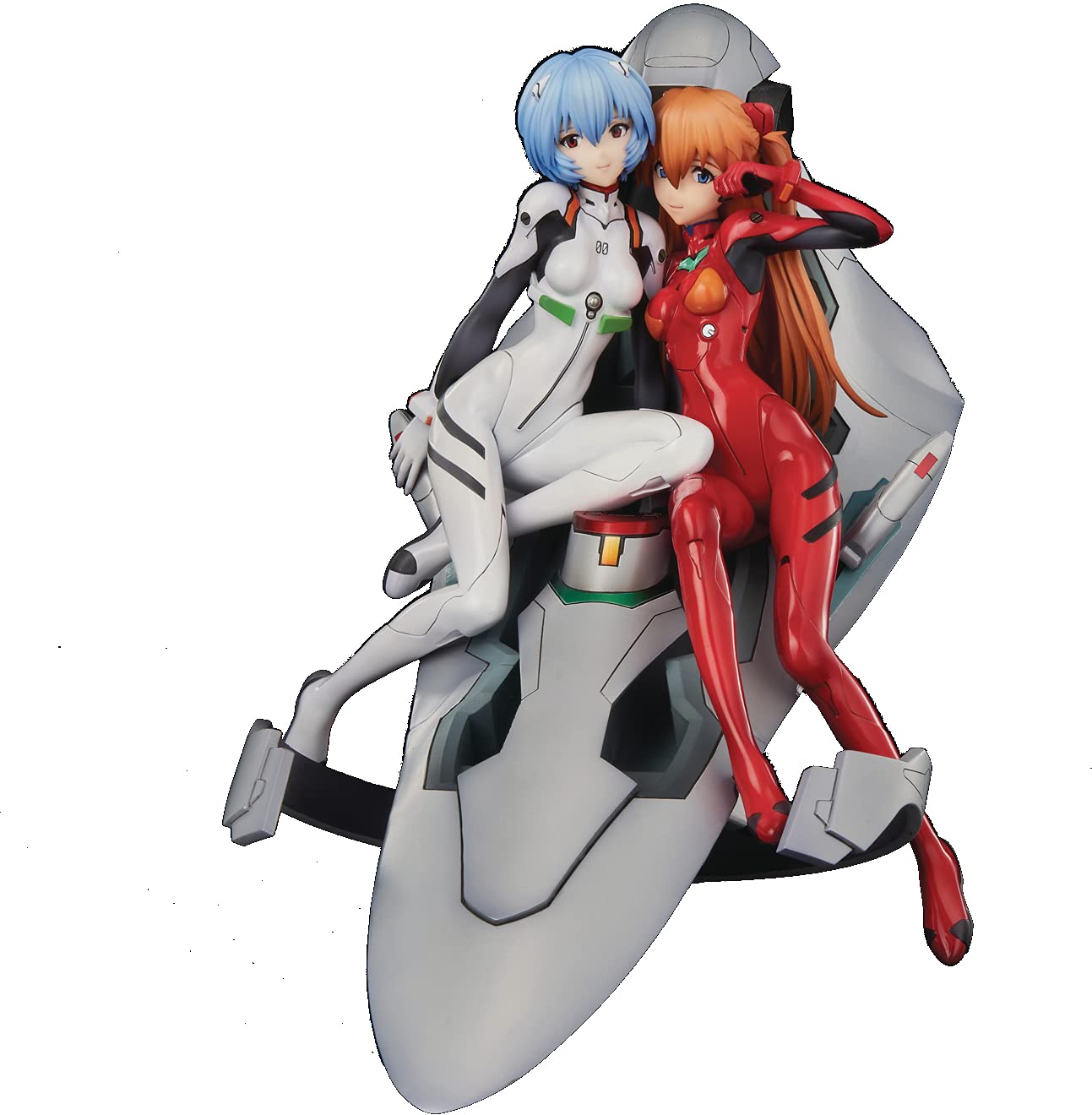 Union Creative Neon Genesis Evangelion Rei & Asuka Figure Pvc Abs Japan- Japan Figure Store - #1 Bring To You The Best Japanese Goods