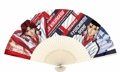 New The Prince Of Tennis Folding Fan Ohishi Shuichiro & Kikumaru Eiji - Japan Figure