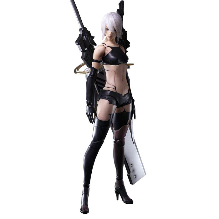 Nier Automata Play Arts Kai Yorha Type A No. 2 Dx Version Pre-Painted Pvc Action Figure- Japan Figure Store - #1 Bring To You The Best Japanese Goods