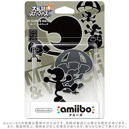 Nintendo Amiibo Mr.Game And Watch (Super Smash Bros.) - New Japan Figure 4902370529449 1
