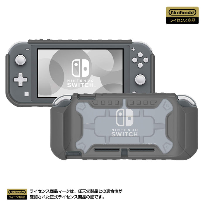 HORI Hybrid System Armor For Nintendo Switch Lite Gray- Japan Figure Store - #1 Bring To You The Best Japanese Goods