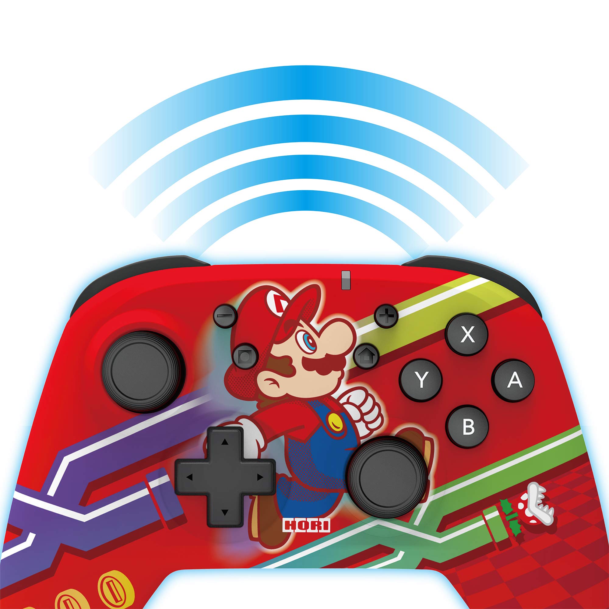 HORI Wireless HORI pad Controller For Nintendo Switch Super Mario Edition- Japan Figure Store - #1 Bring To You The Best Japanese Goods