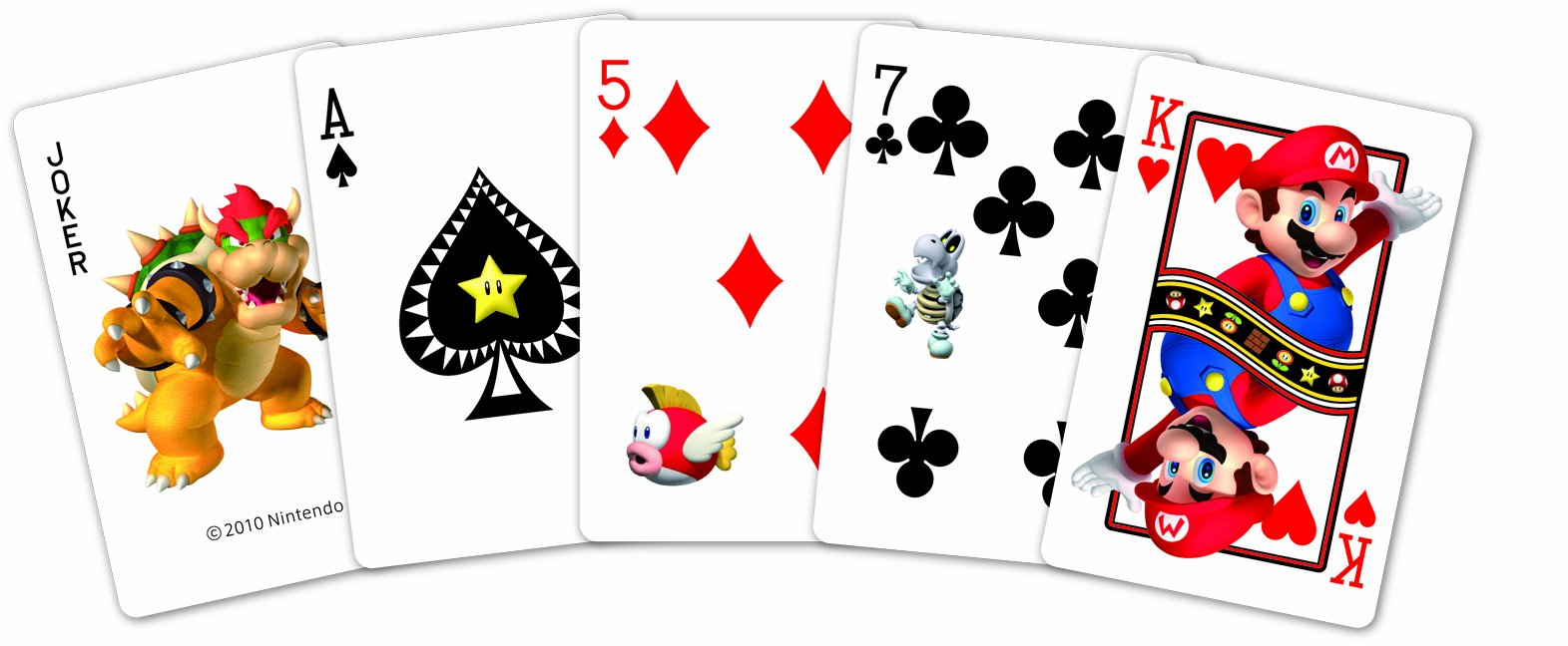 NINTENDO Mario Playing Cards Nap-03 Neon- Japan Figure Store - #1 Bring To You The Best Japanese Goods