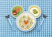 Kam Kasei Nishiki Baby Tableware Set W/ Mickey Mouse - Japan- Japan Figure Store - #1 Bring To You The Best Japanese Goods