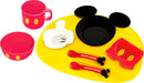 Kam Kasei Japan Nishiki Baby Tableware Set W/ Mickey Mouse Icon- Japan Figure Store - #1 Bring To You The Best Japanese Goods