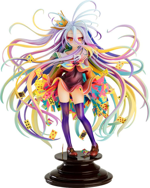 GOOD SMILE COMPANY Shiro -Yuu Kamiya Art Works- 1/7 Figure No Game No Life- Japan Figure Store - #1 Bring To You The Best Japanese Goods