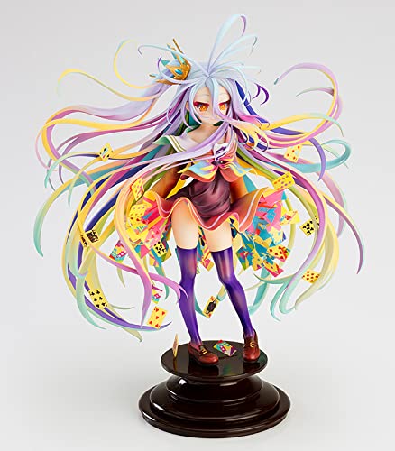 GOOD SMILE COMPANY Shiro -Yuu Kamiya Art Works- 1/7 Figure No Game No Life- Japan Figure Store - #1 Bring To You The Best Japanese Goods
