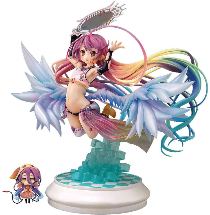 No Game No Life Zero Jibril Small Sky Wing Ver. 1/7 Scale Abs Pvc Pre-Painted Complete Figure- Japan Figure Store - #1 Bring To You The Best Japanese Goods