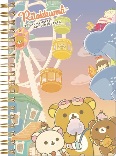 San-X Rilakkuma Weird Amusement Park B6Sp Note Ny34401- Japan Figure Store - #1 Bring To You The Best Japanese Goods