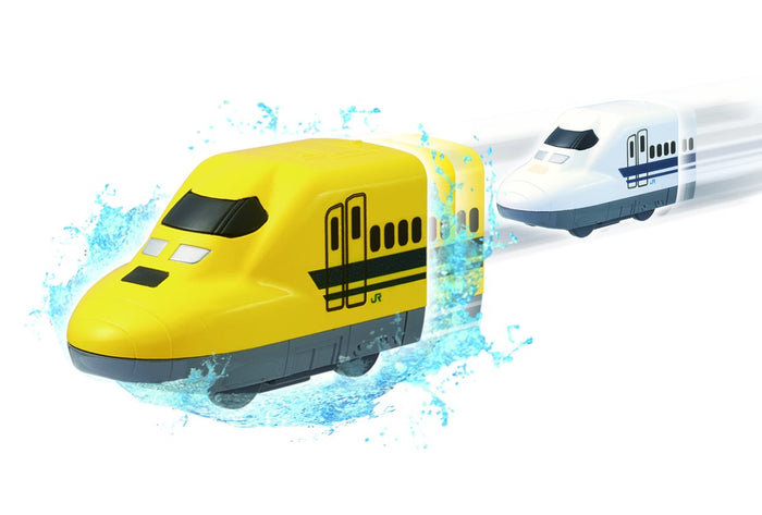Bath Toy Train Type 923 'Doctor Yellow'/ Series 700 Shinkansen- Japan Figure Store - #1 Bring To You The Best Japanese Goods