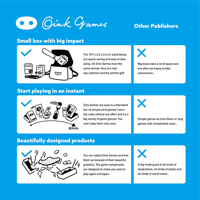 Oink Games Insider Game: 4-8 Players Ages 9+- Japan Figure Store - #1 Bring To You The Best Japanese Goods