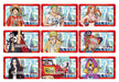 ENSKY One Piece Fil Red: Deco Sticker Collection 20Pcs Box- Japan Figure Store - #1 Bring To You The Best Japanese Goods