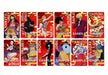 Ensky One Piece Wano Country 20 Pack Box Deco Sticker Gum (Shokugan) - Japan- Japan Figure Store - #1 Bring To You The Best Japanese Goods
