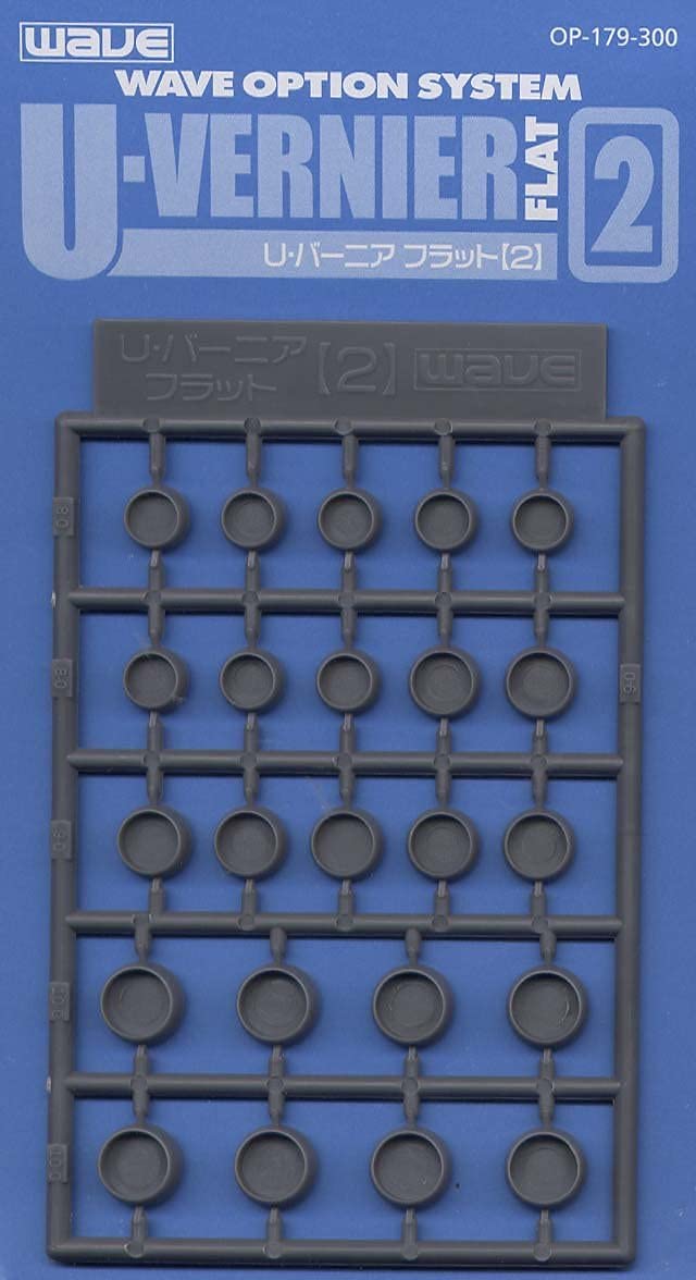 WAVE Option System Op179 U Vernier Flat 2- Japan Figure Store - #1 Bring To You The Best Japanese Goods