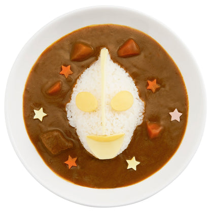 Osk Deco Curry Rice Mold Ultraman Japan - Easy To Enjoy With Molded Parts Ls-7- Japan Figure Store - #1 Bring To You The Best Japanese Goods
