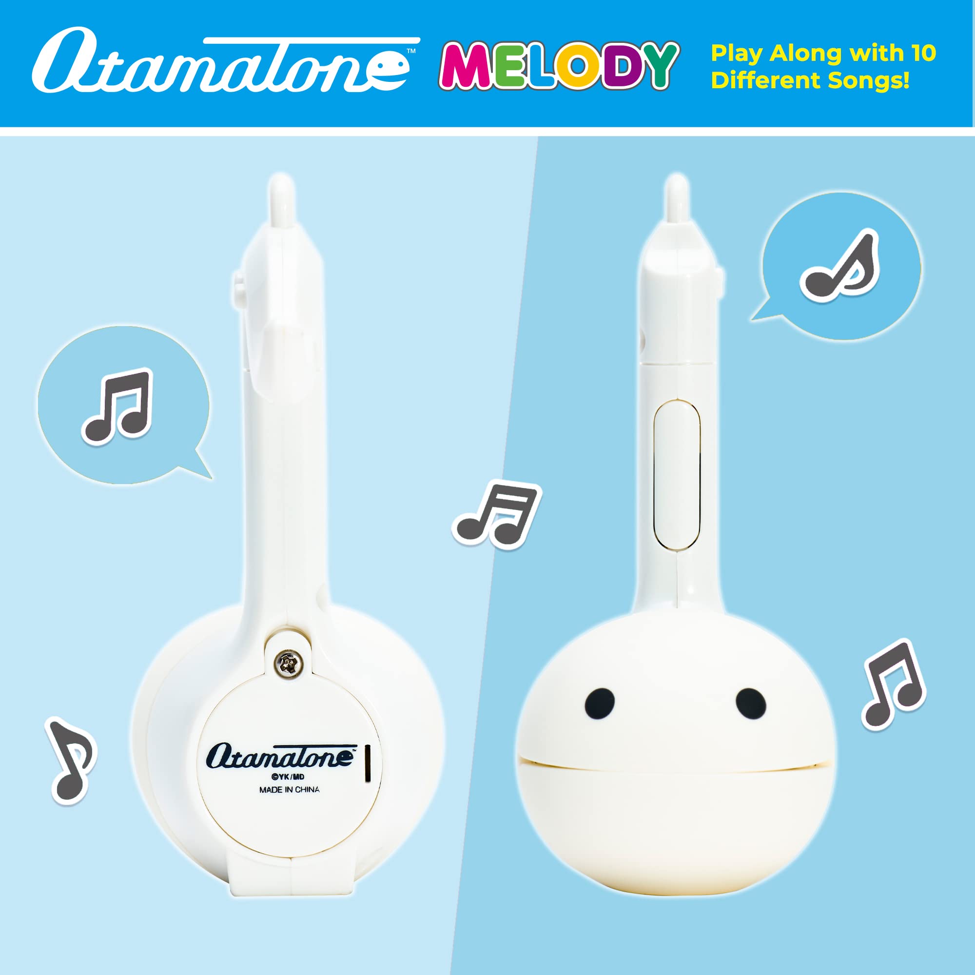 Cube Meiwa Denki Otamatone Melody White- Japan Figure Store - #1 Bring To You The Best Japanese Goods