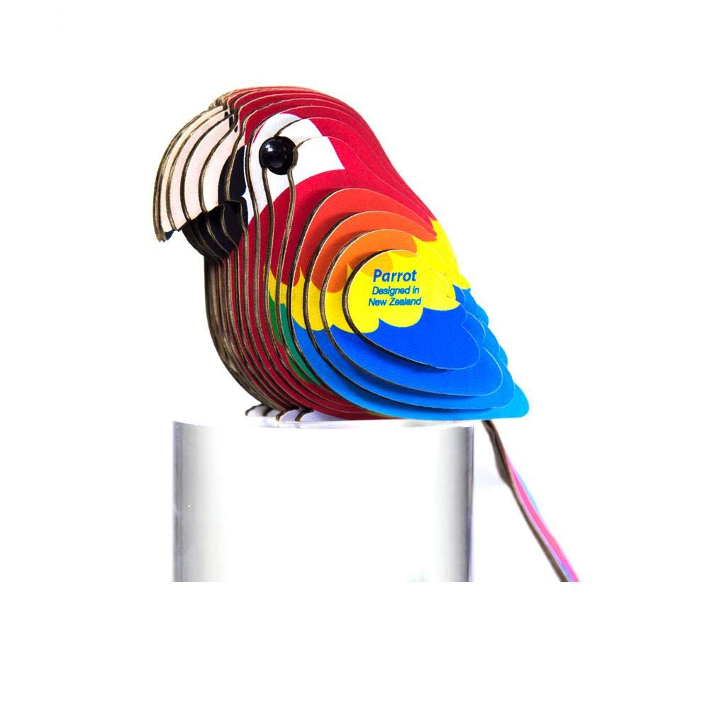 A-ZONE Eugy Parrot 3D Cardboard Model Kit- Japan Figure Store - #1 Bring To You The Best Japanese Goods