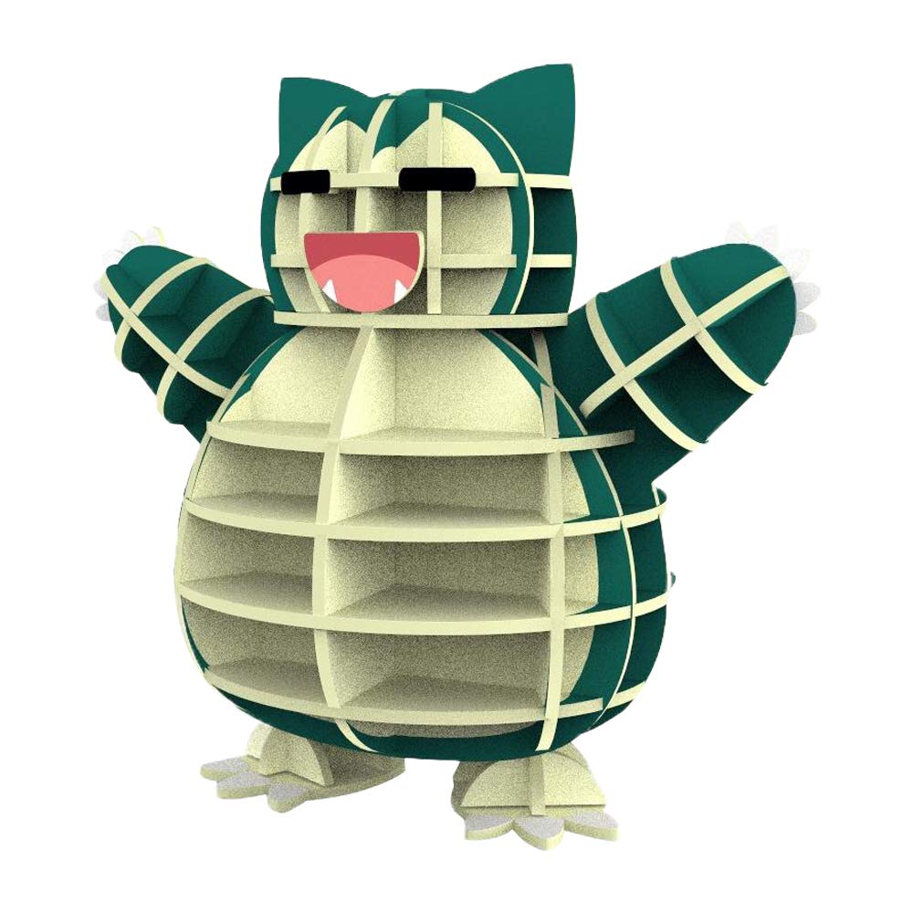 A-ZONE Paper Art Si-Gu-Mi Plus Pokemon Snorlax- Japan Figure Store - #1 Bring To You The Best Japanese Goods