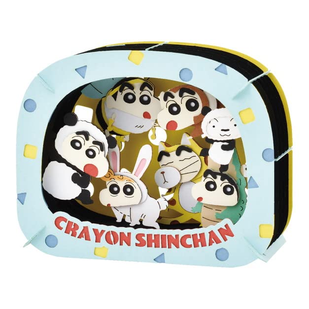 ENSKY Pt-257 Paper Theater Animal Shin-Chan Crayon Shin-Chan- Japan Figure Store - #1 Bring To You The Best Japanese Goods