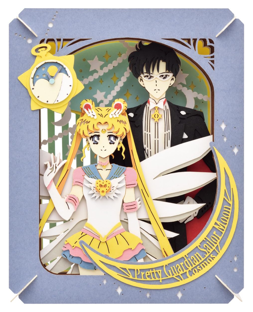 Paper Theater Movie Sailor Moon Cosmos Pt-328 Eternal Sailor Moon & Tuxedo Mask - Ensky- Japan Figure Store - #1 Bring To You The Best Japanese Goods