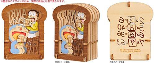 ENSKY Paper Theater Pt-W10 Wood Style Doraemon Memory Bread- Japan Figure Store - #1 Bring To You The Best Japanese Goods