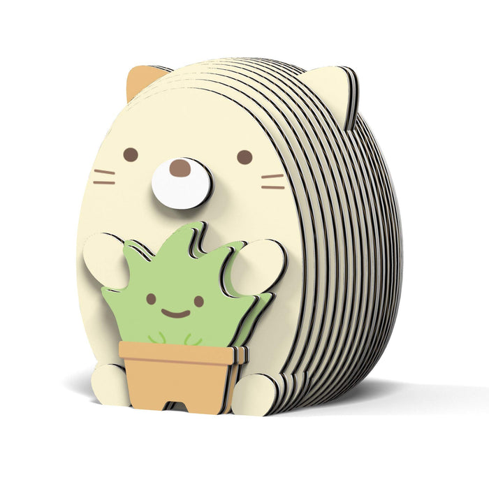 A-ZONE Eugy Sumikko Gurashi Neko & Zassou 3D Cardboard Model Kit- Japan Figure Store - #1 Bring To You The Best Japanese Goods
