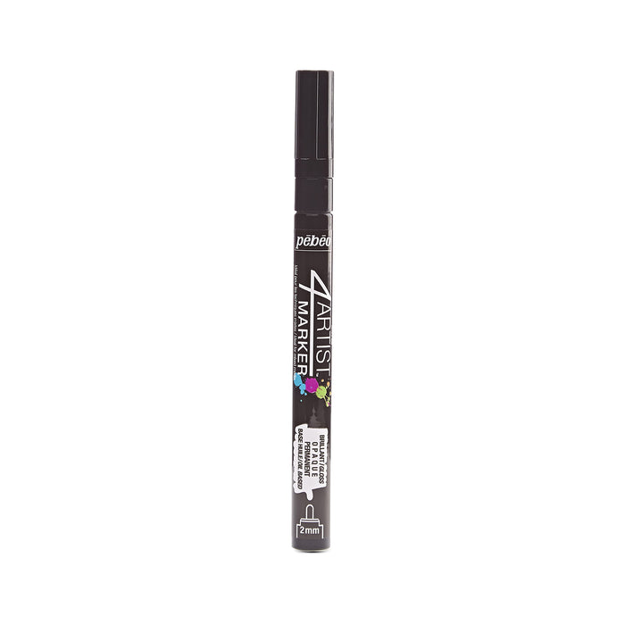 GAIANOTES Gpm00248 Opaque 4 Artist Marker 2Mm Black Hobby Tools- Japan Figure Store - #1 Bring To You The Best Japanese Goods