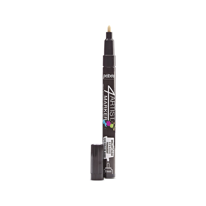 GAIANOTES Gpm00248 Opaque 4 Artist Marker 2Mm Black Hobby Tools- Japan Figure Store - #1 Bring To You The Best Japanese Goods
