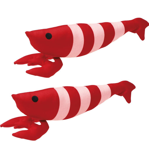 2 Pack Petio Cat Toys Kerigurumi Shrimp From Add. Mate - Japan- Japan Figure Store - #1 Bring To You The Best Japanese Goods
