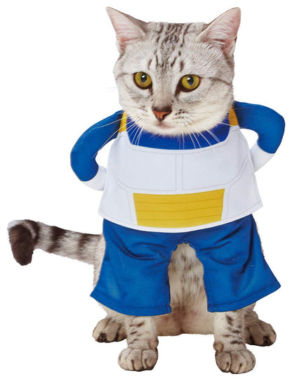 Petio Charapety Dragon Ball Cat Kigurumi Wear Vegeta - Japan- Japan Figure Store - #1 Bring To You The Best Japanese Goods