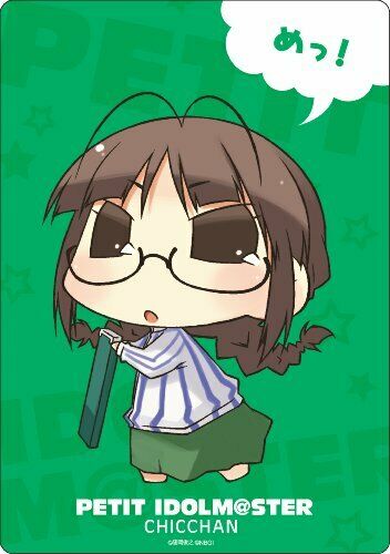 Petit Idolmaster Mouse Pad 5 Chicchan - Japan Figure
