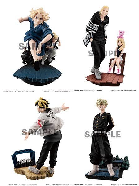 Tokyo卍Revengers Puchirama Series Tokyo Revengers Toman Heroic Scenes Vol.2 MEGAHOUSE- Japan Figure Store - #1 Bring To You The Best Japanese Goods