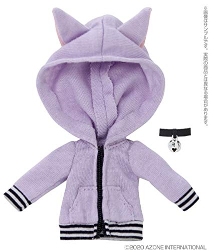 Picco Neemo 1/12 Pico P Nekomimi Hoodie Set Purple (For Doll)- Japan Figure Store - #1 Bring To You The Best Japanese Goods