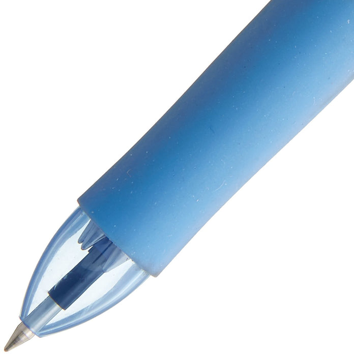 Pilot Frixion Ball 4 0.5Mm Extra Fine 4-Color Ballpoint Pen (Black Red Blue Green) Light Blue - Made In Japan- Japan Figure Store - #1 Bring To You The Best Japanese Goods