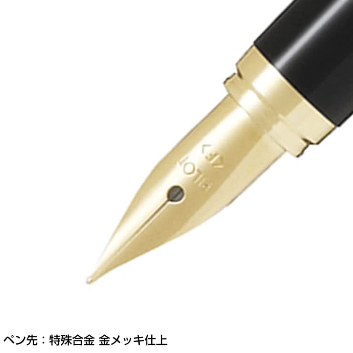 Pilot Fountain Pen Cavalier Black & Gray Fcan-5Sr-Bgym Japan (Medium Point)- Japan Figure Store - #1 Bring To You The Best Japanese Goods
