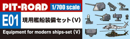 PIT-ROAD Skywave E-01 Equipment For Modern Ship V 1/700- Japan Figure Store - #1 Bring To You The Best Japanese Goods