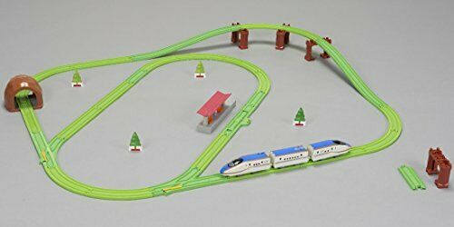 Plarail Buzy Announce! Sound Shinkansen Series E7 'kagayaki' Rail Set- Japan Figure Store - #1 Bring To You The Best Japanese Goods