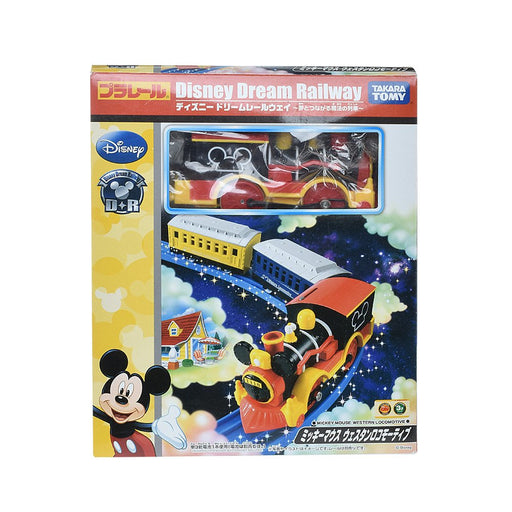 TAKARA TOMY Pla-Rail Plarail Disney Dream Railway Mickey Western Locomotive 497127- Japan Figure Store - #1 Bring To You The Best Japanese Goods